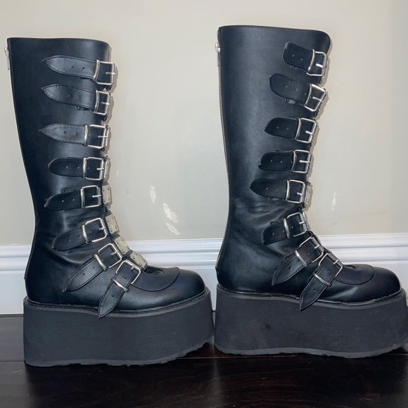 🖤🕸Damned Destiny-318 Demonia Boots🕸🖤 - Picture 2 of 3